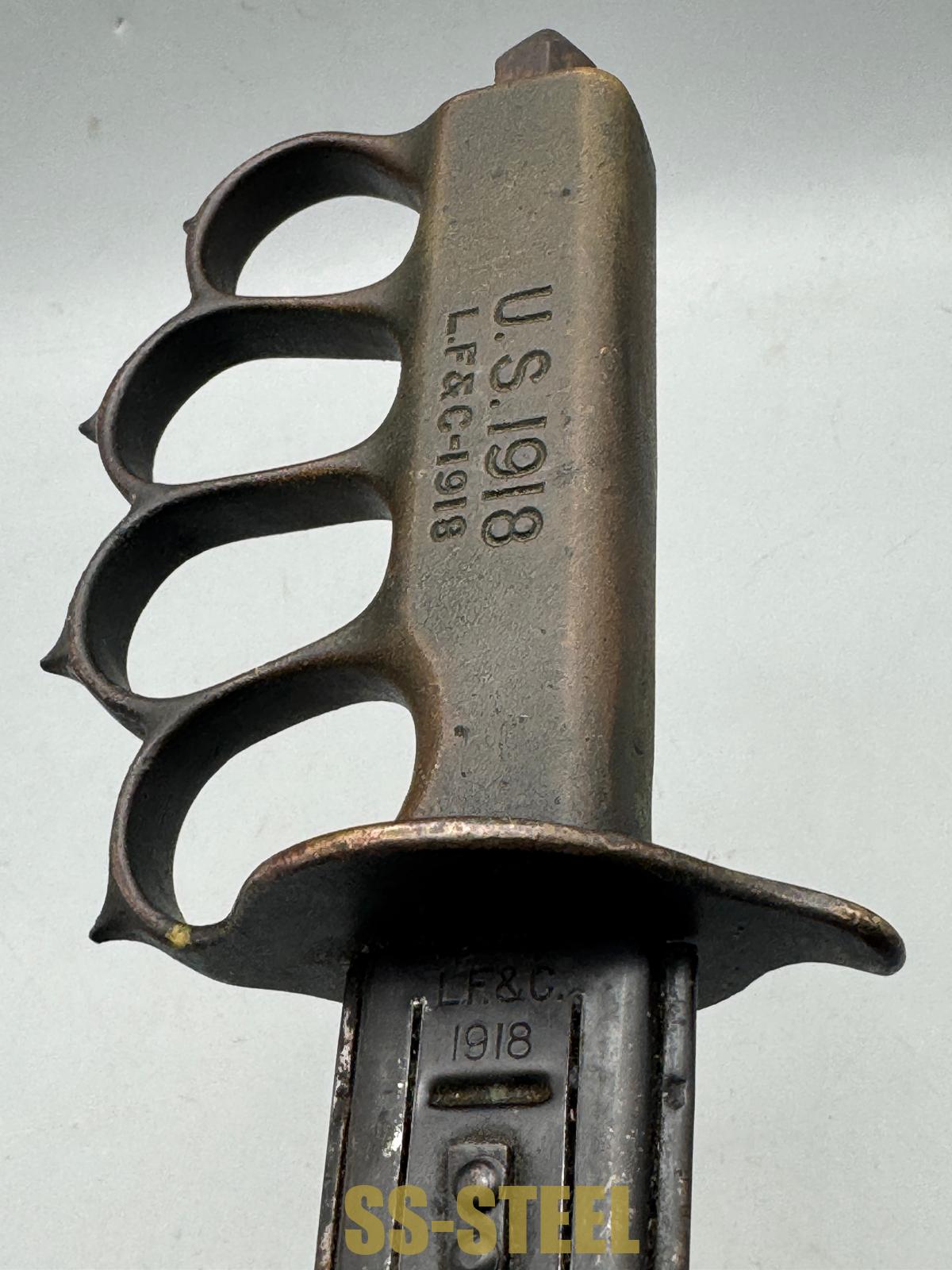 Beautiful US 1918 Knuckle Knife - Image 3