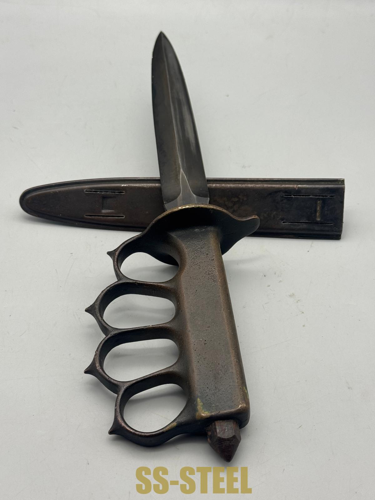 Beautiful US 1918 Knuckle Knife - Image 20