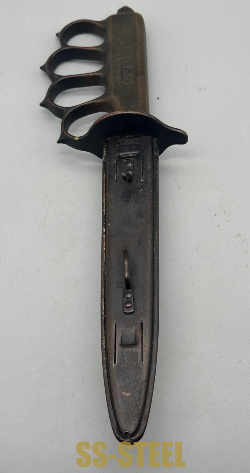 Beautiful US 1918 Knuckle Knife - Image 5