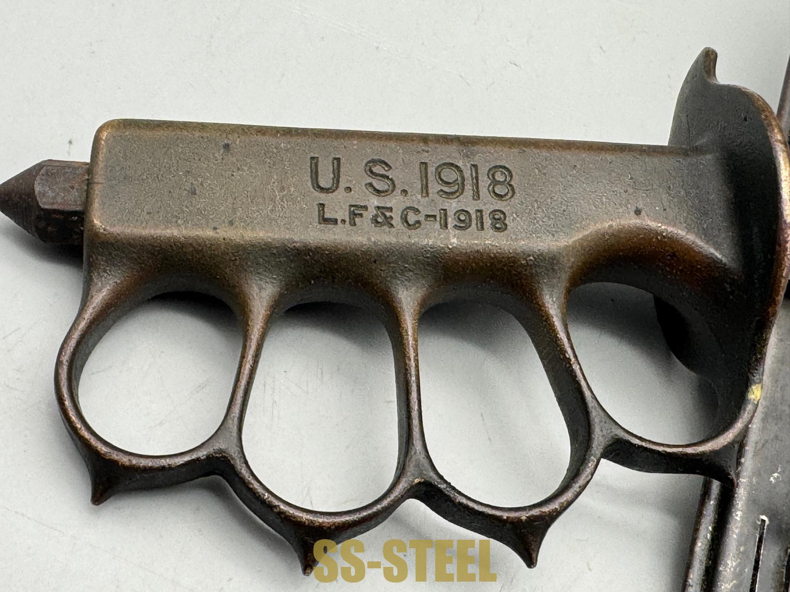 Beautiful US 1918 Knuckle Knife - Image 23