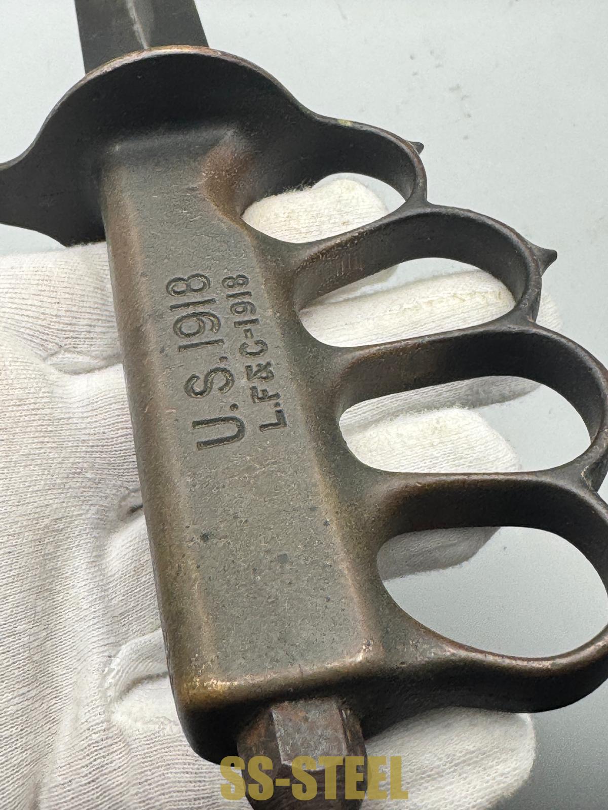 Beautiful US 1918 Knuckle Knife - Image 14