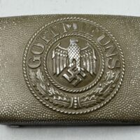 WW2 German Dr. FRANKE & Co Tabbed Army Belt Buckle