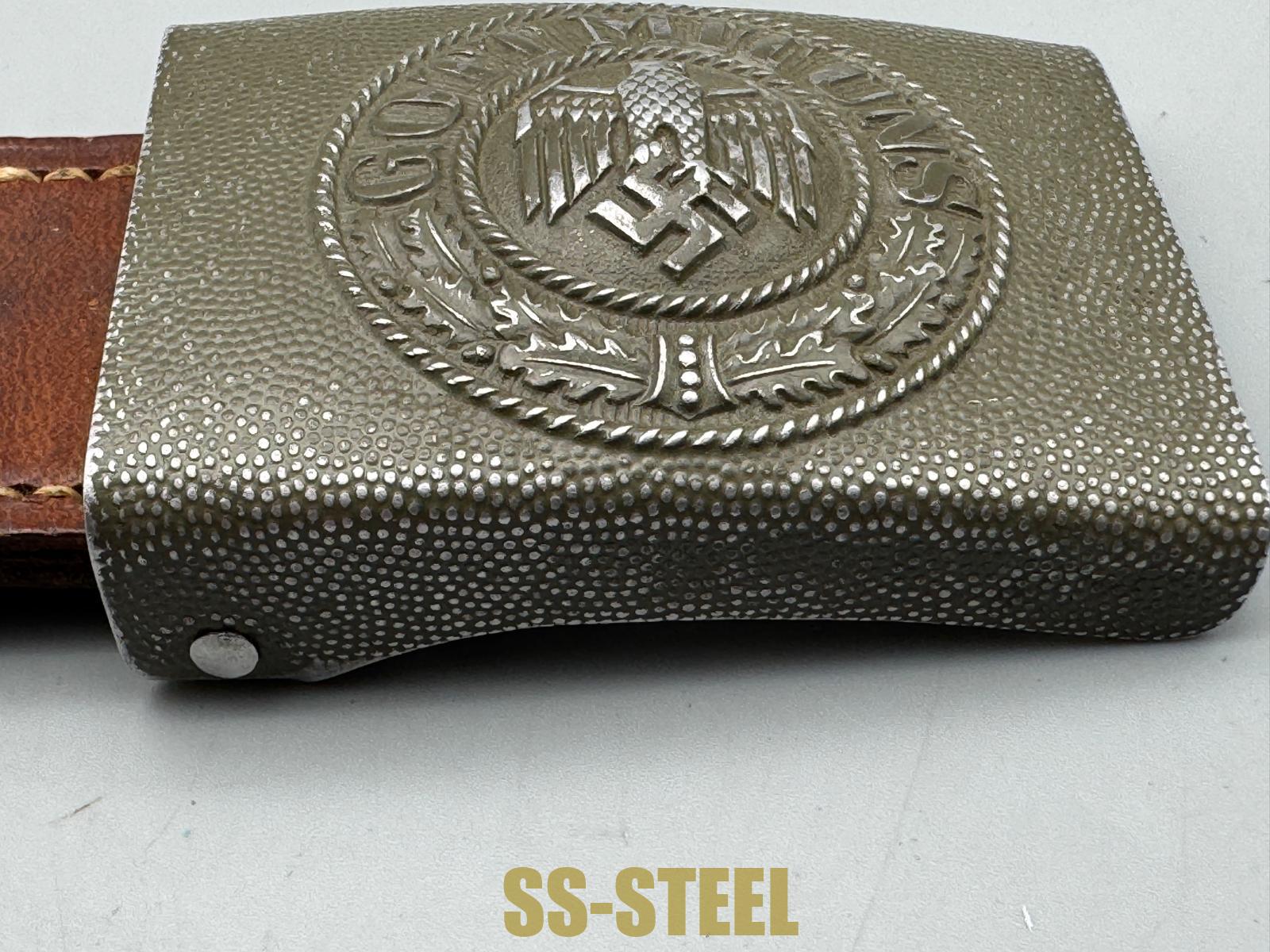 WW2 German Dr. FRANKE & Co Tabbed Army Belt Buckle - Image 6
