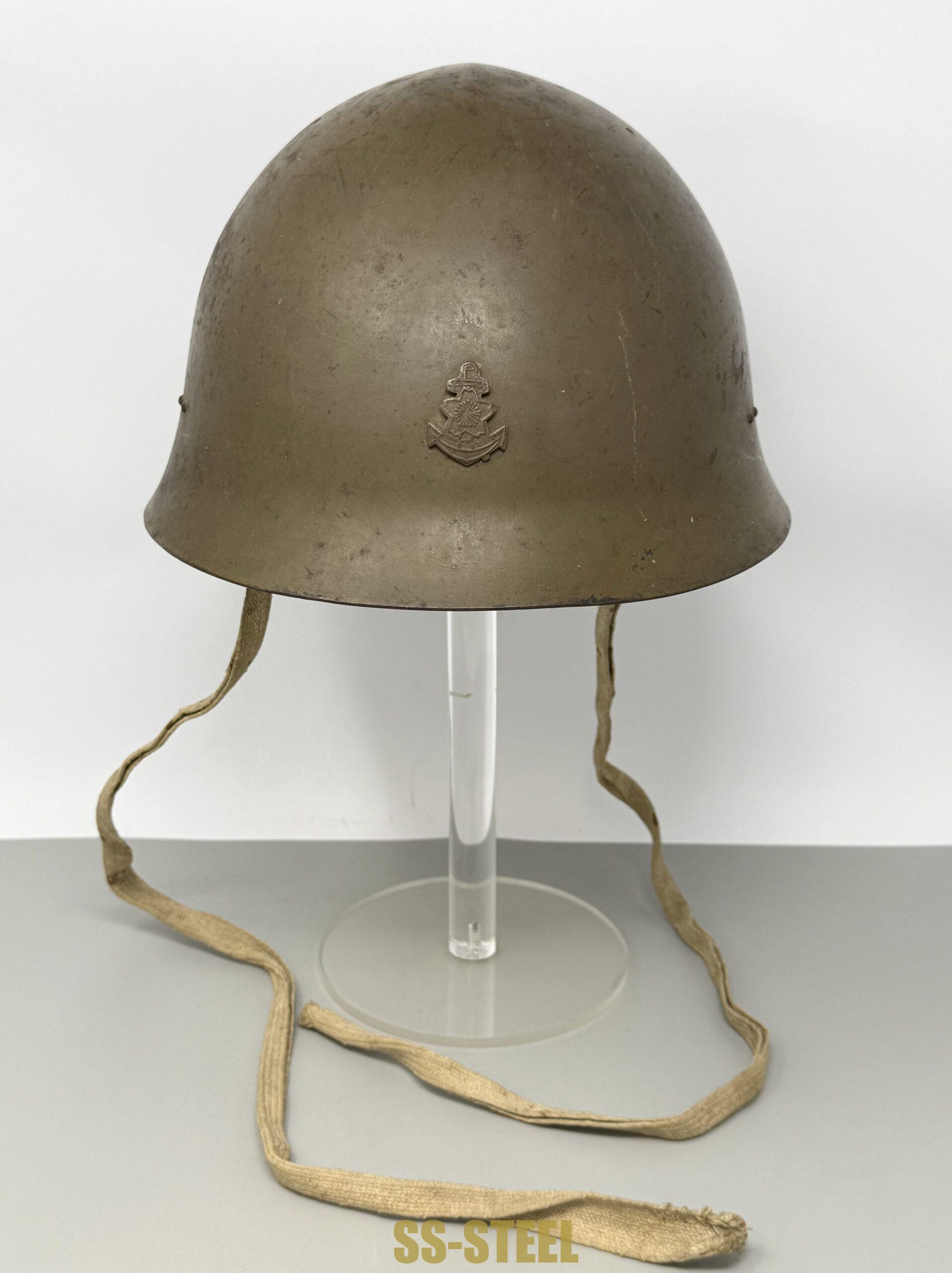 Japanese IJN Naval Landing Forces Helmet -Named - Image 2