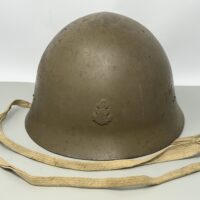 Japanese IJN Naval Landing Forces Helmet -Named