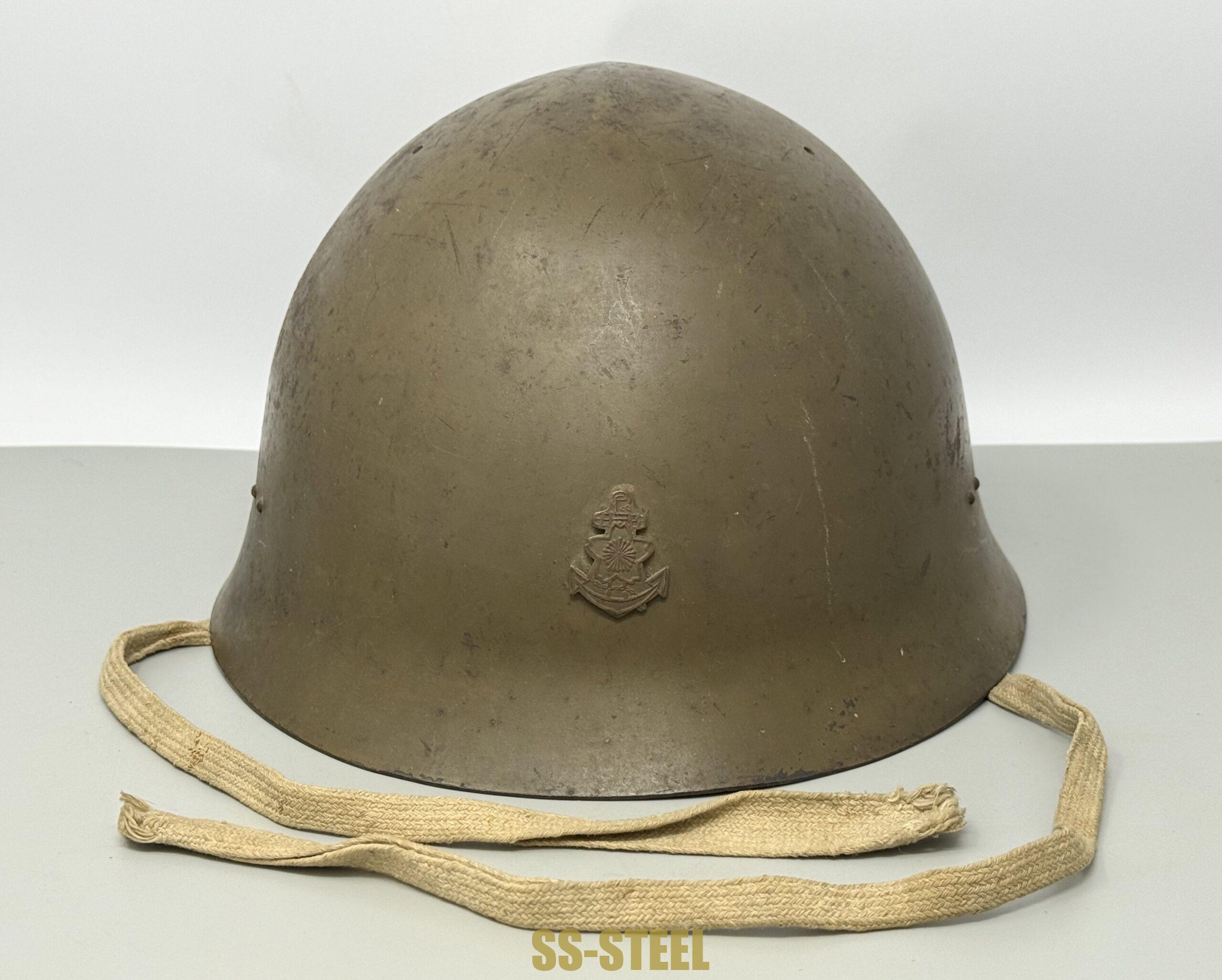Japanese IJN Naval Landing Forces Helmet -Named - Image 3