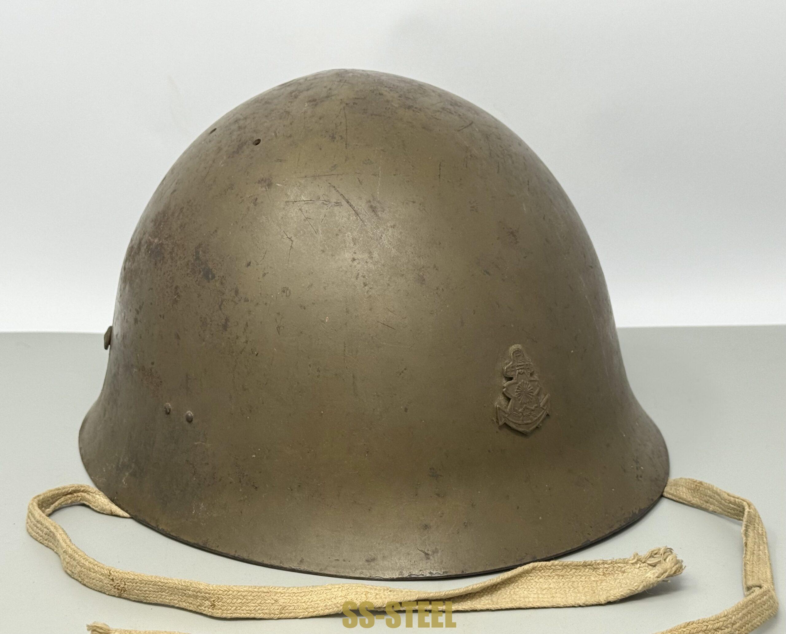 Japanese IJN Naval Landing Forces Helmet -Named - Image 4