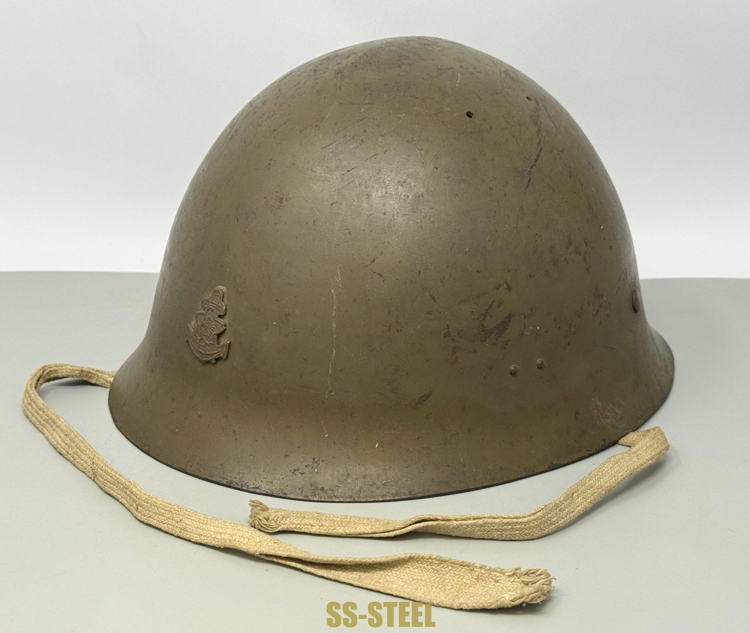 Japanese IJN Naval Landing Forces Helmet -Named - Image 5