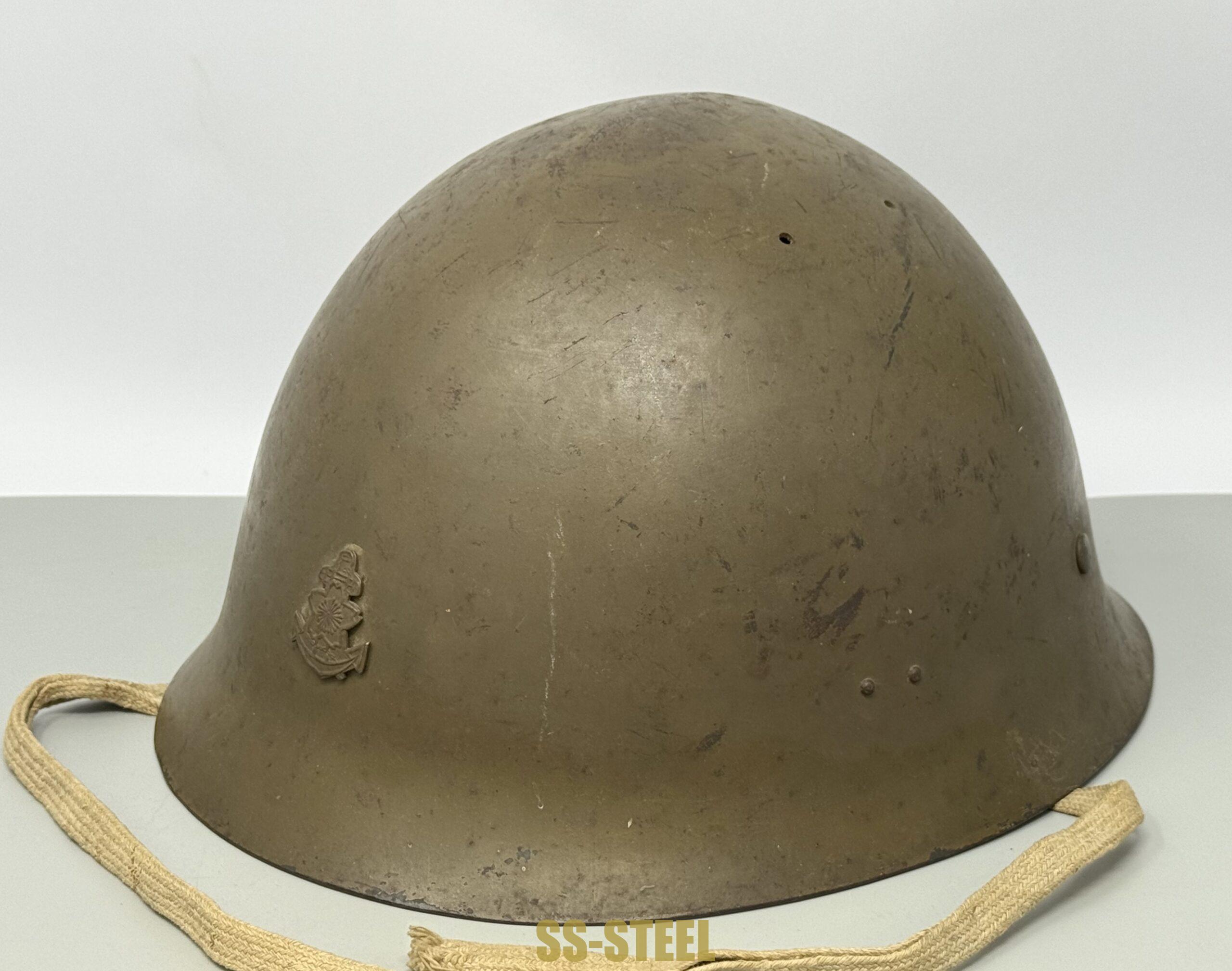 Japanese IJN Naval Landing Forces Helmet -Named - Image 6