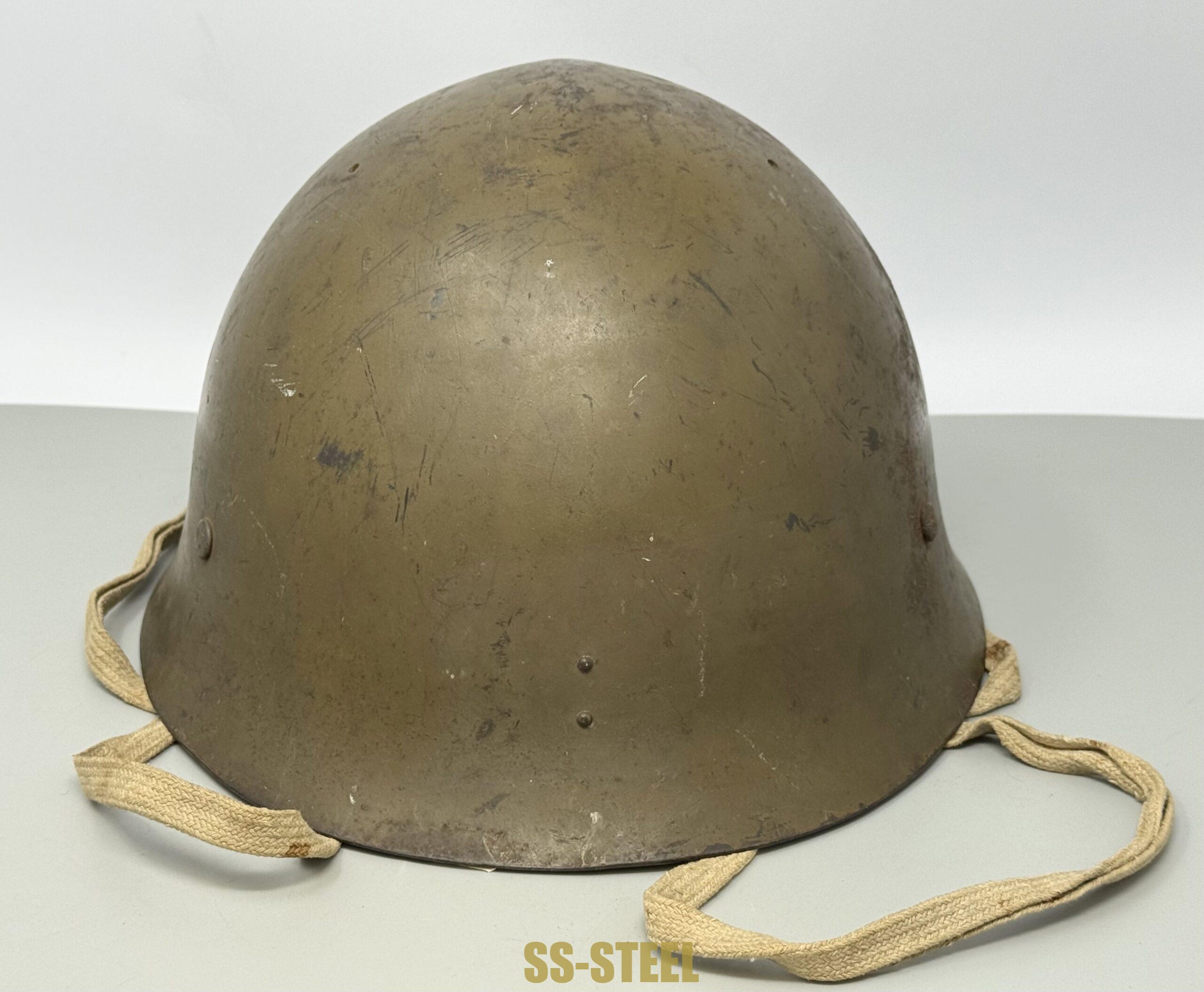 Japanese IJN Naval Landing Forces Helmet -Named - Image 9