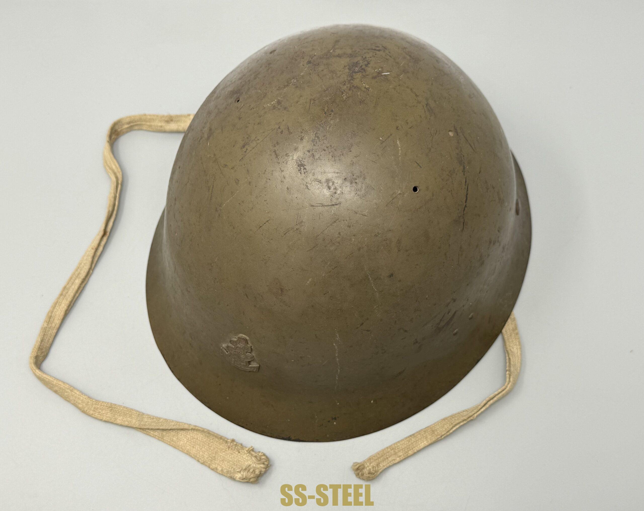 Japanese IJN Naval Landing Forces Helmet -Named - Image 10