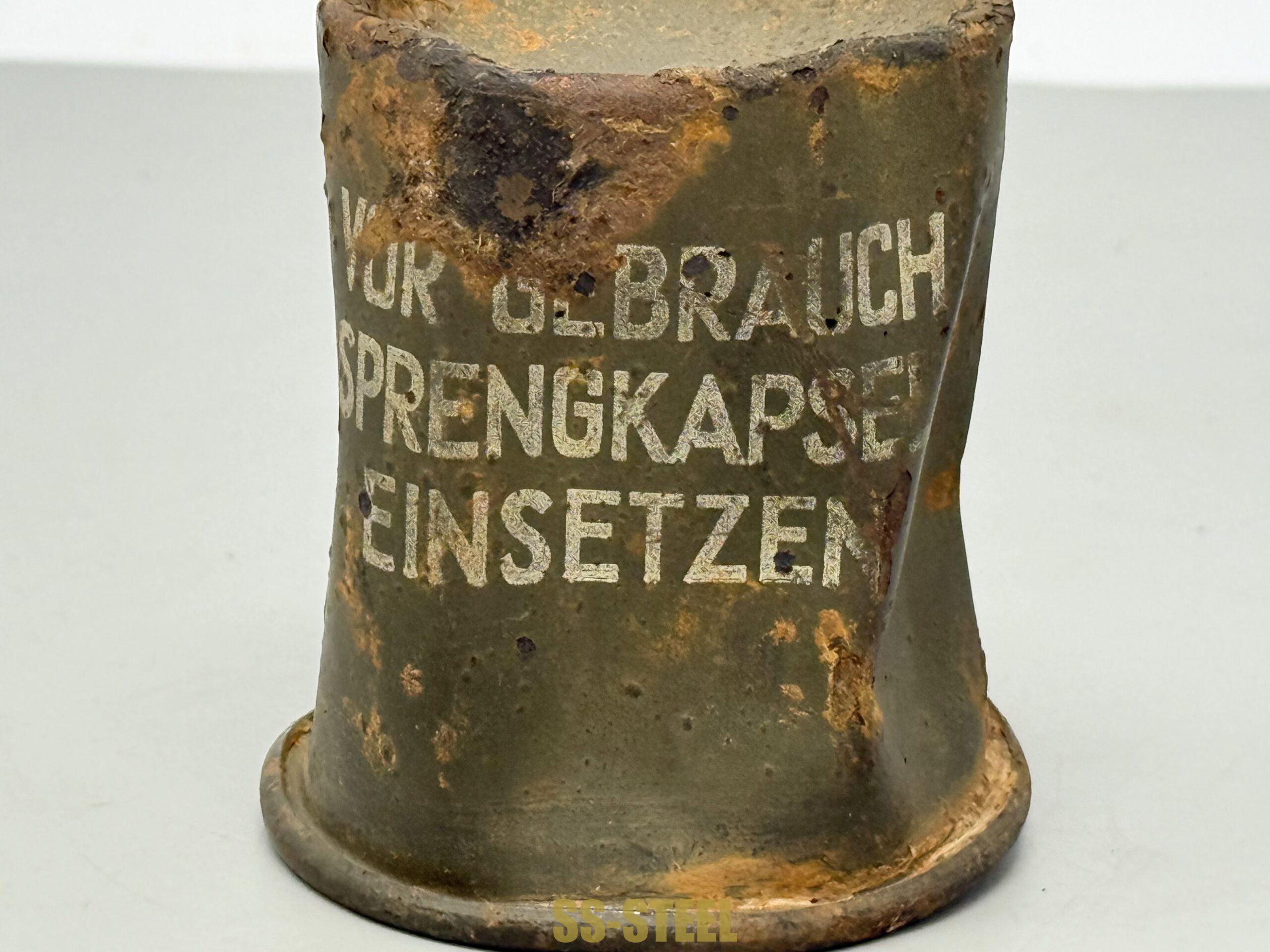 SS M35 Double Decal Helmet and M24 Grenade - Battle Damaged - Image 27