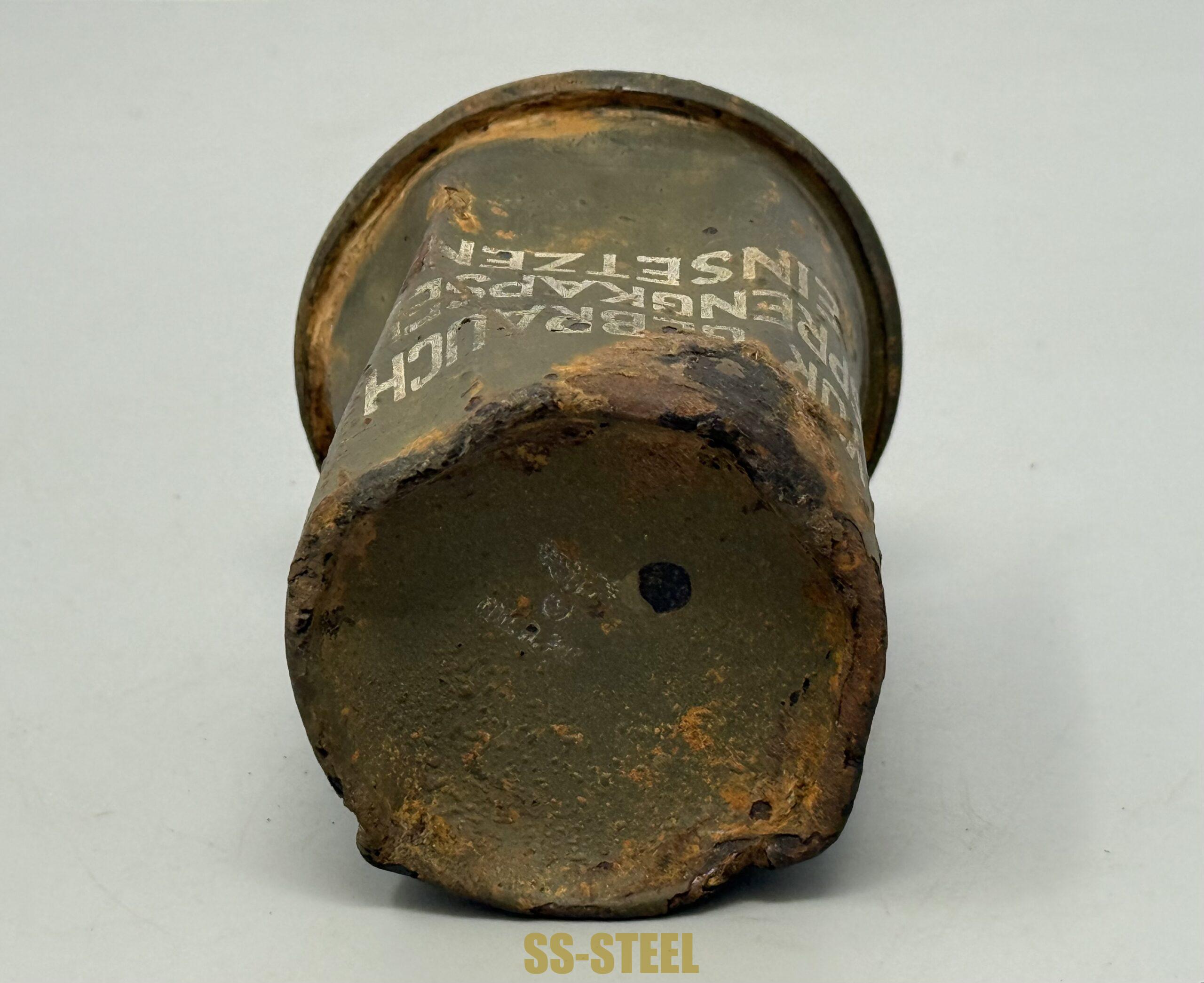 SS M35 Double Decal Helmet and M24 Grenade - Battle Damaged - Image 34