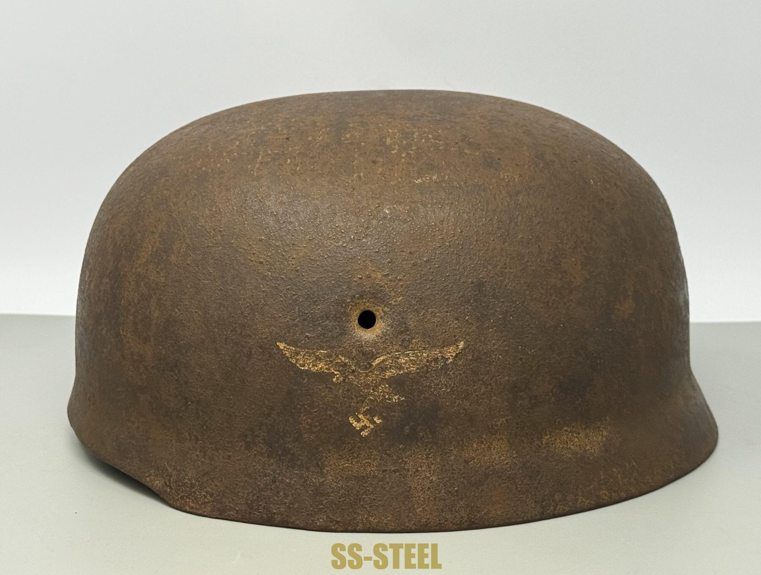 Double Decal M38 Paratrooper FJ Helmet - Image 2