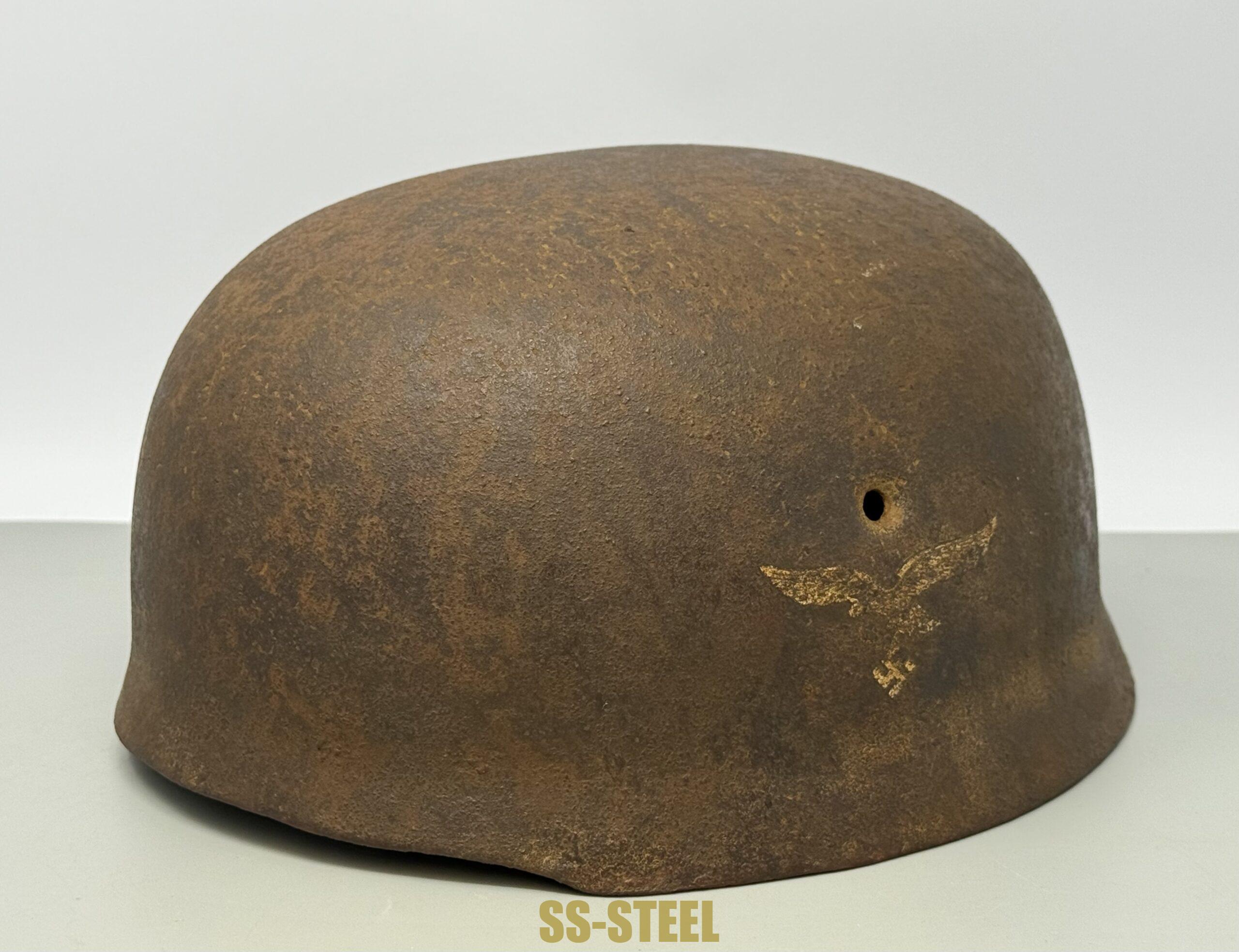 Double Decal M38 Paratrooper FJ Helmet - Image 3