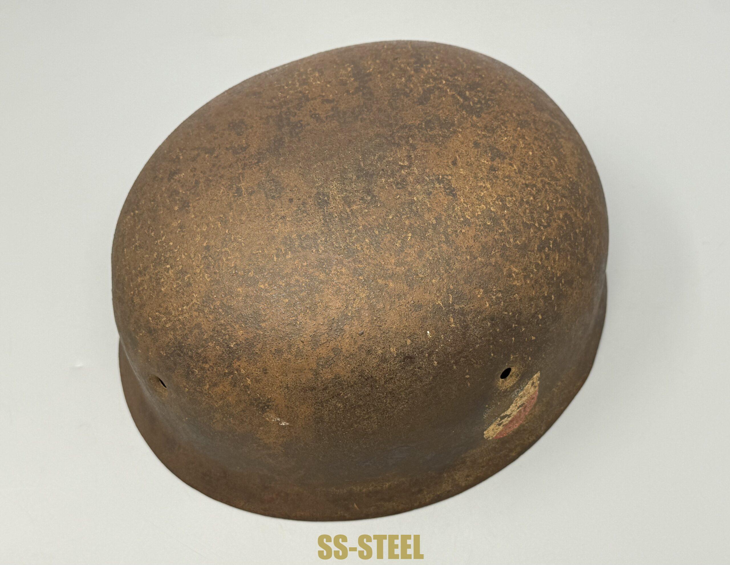 Double Decal M38 Paratrooper FJ Helmet - Image 8