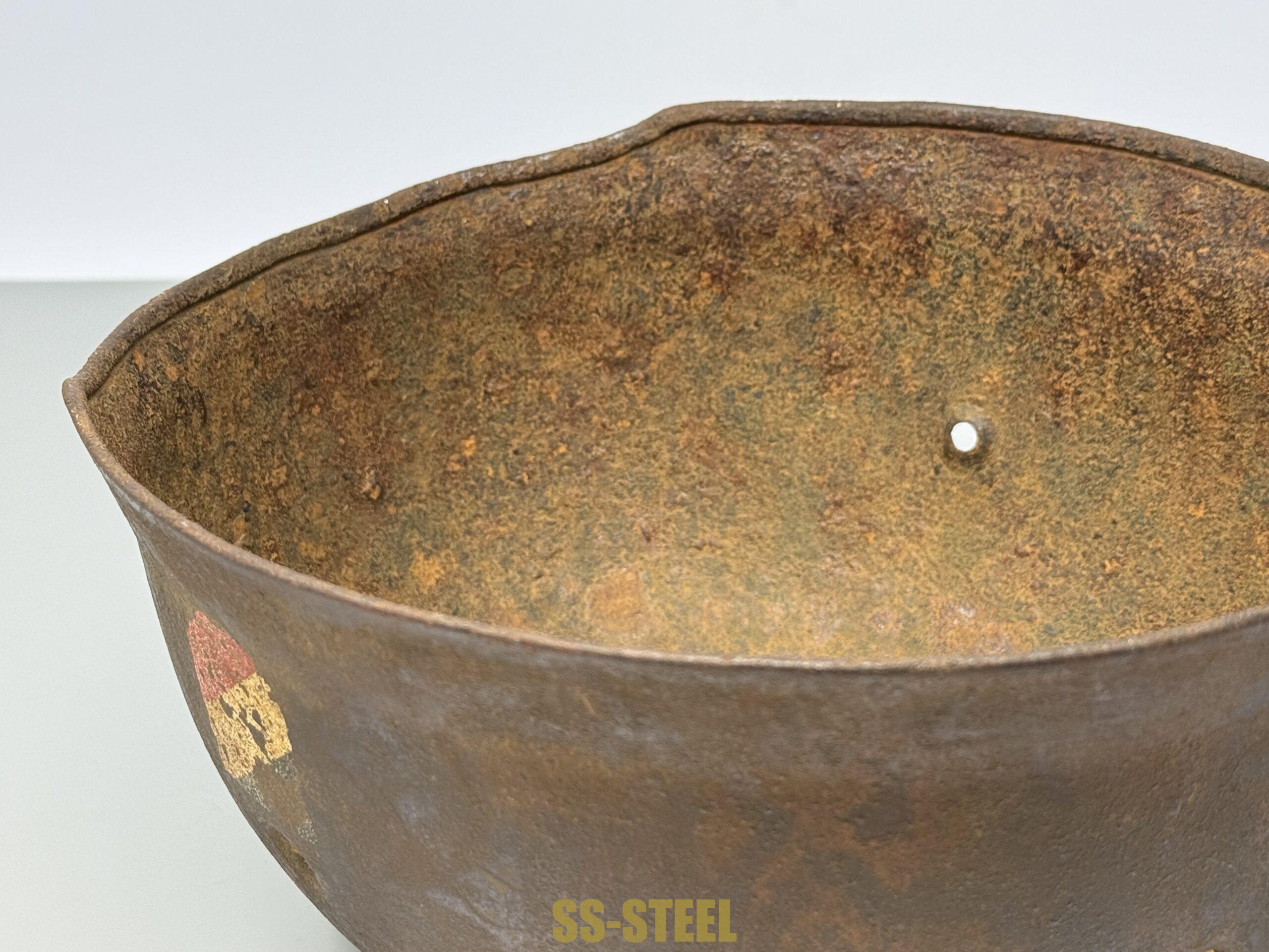 Double Decal M38 Paratrooper FJ Helmet - Image 11