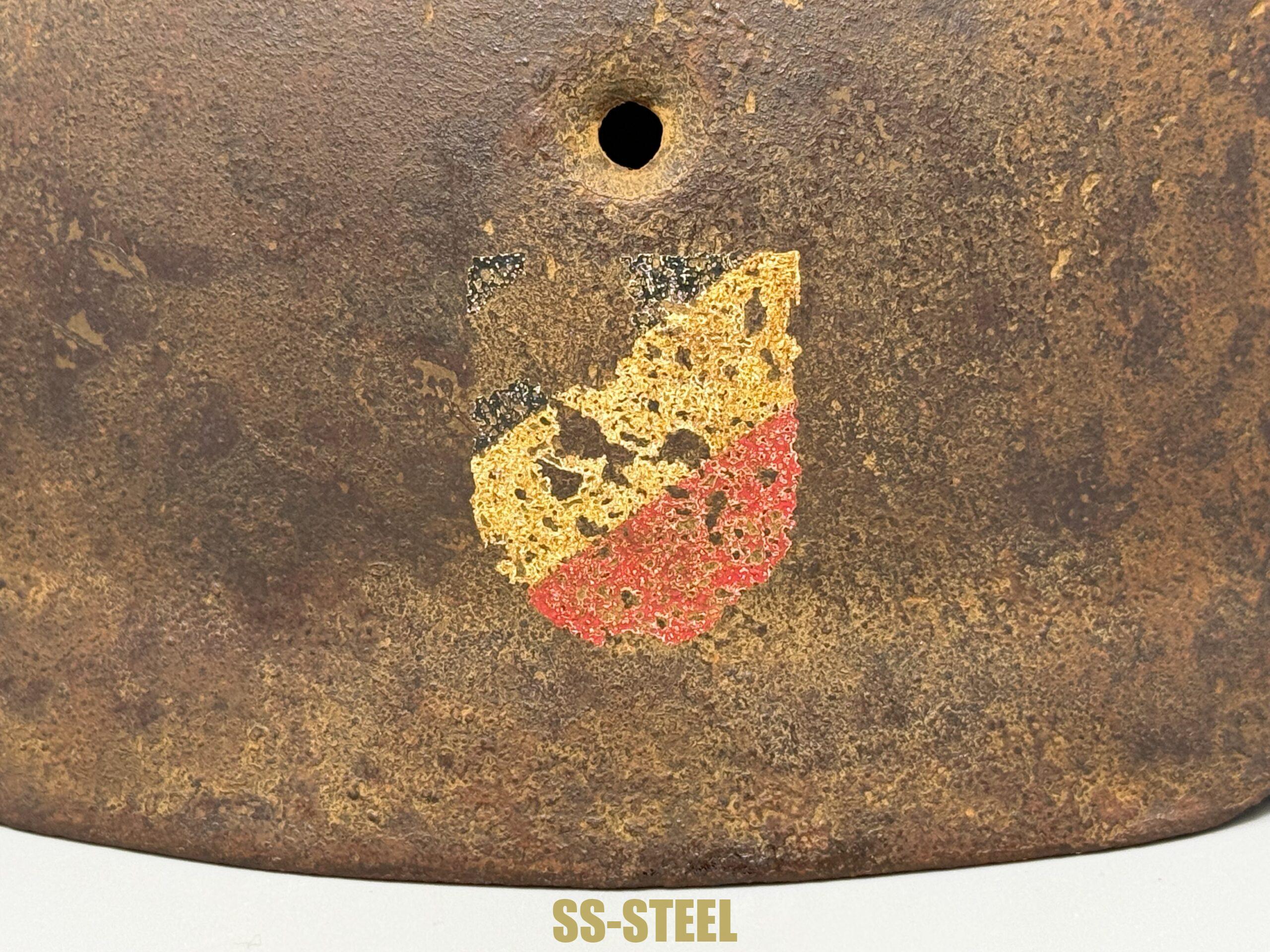 Double Decal M38 Paratrooper FJ Helmet - Image 14