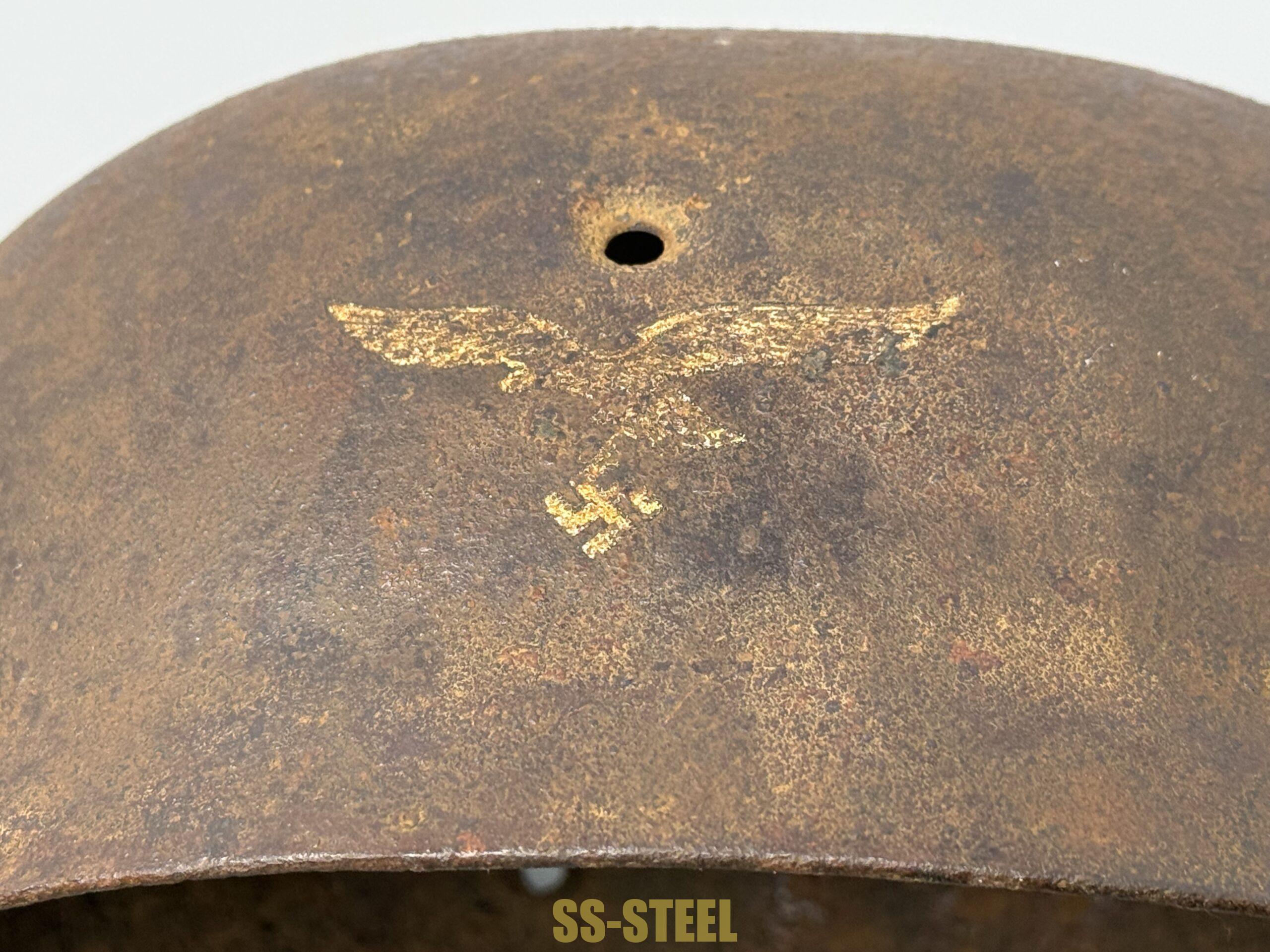 Double Decal M38 Paratrooper FJ Helmet - Image 17