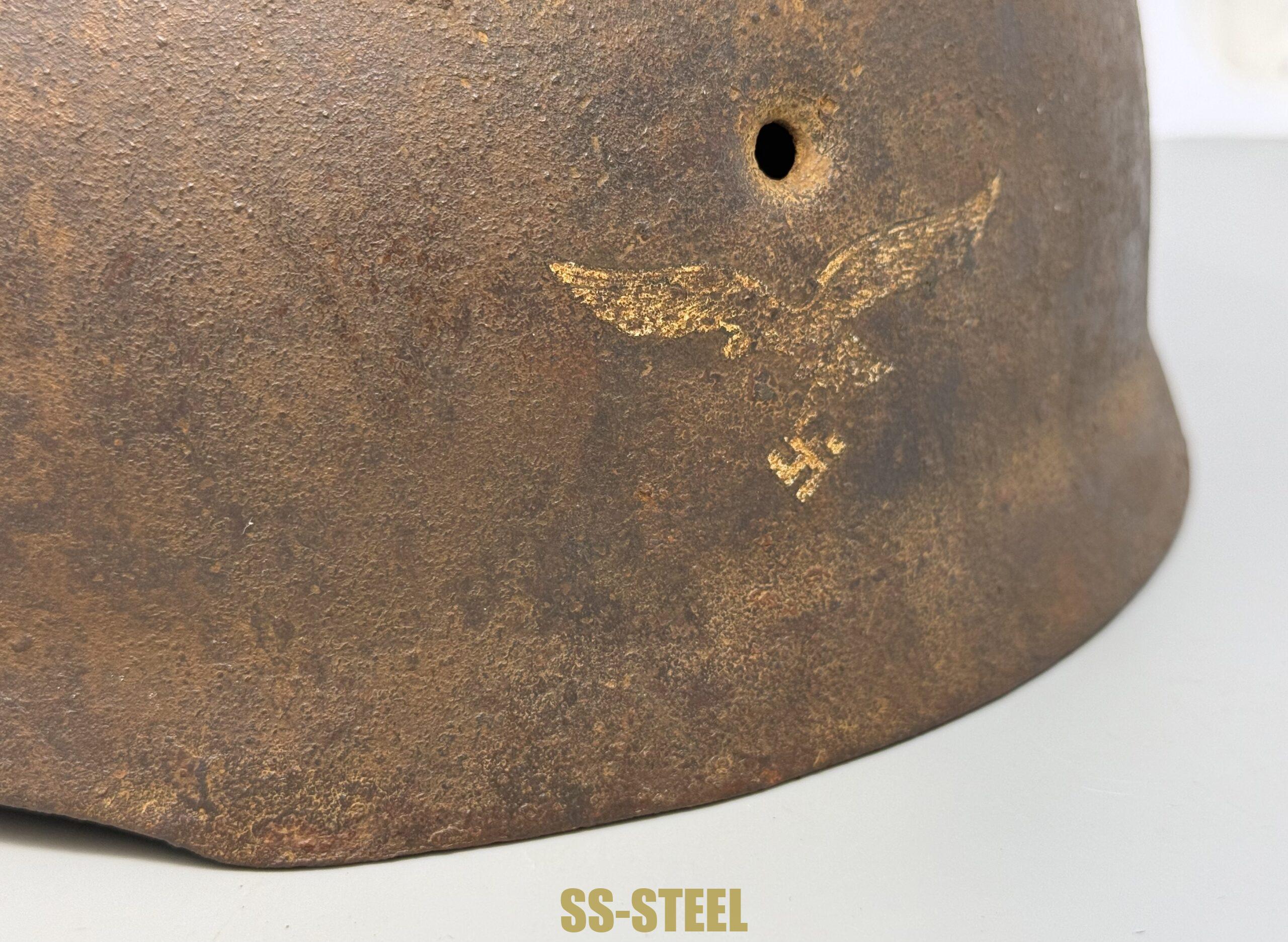 Double Decal M38 Paratrooper FJ Helmet - Image 21