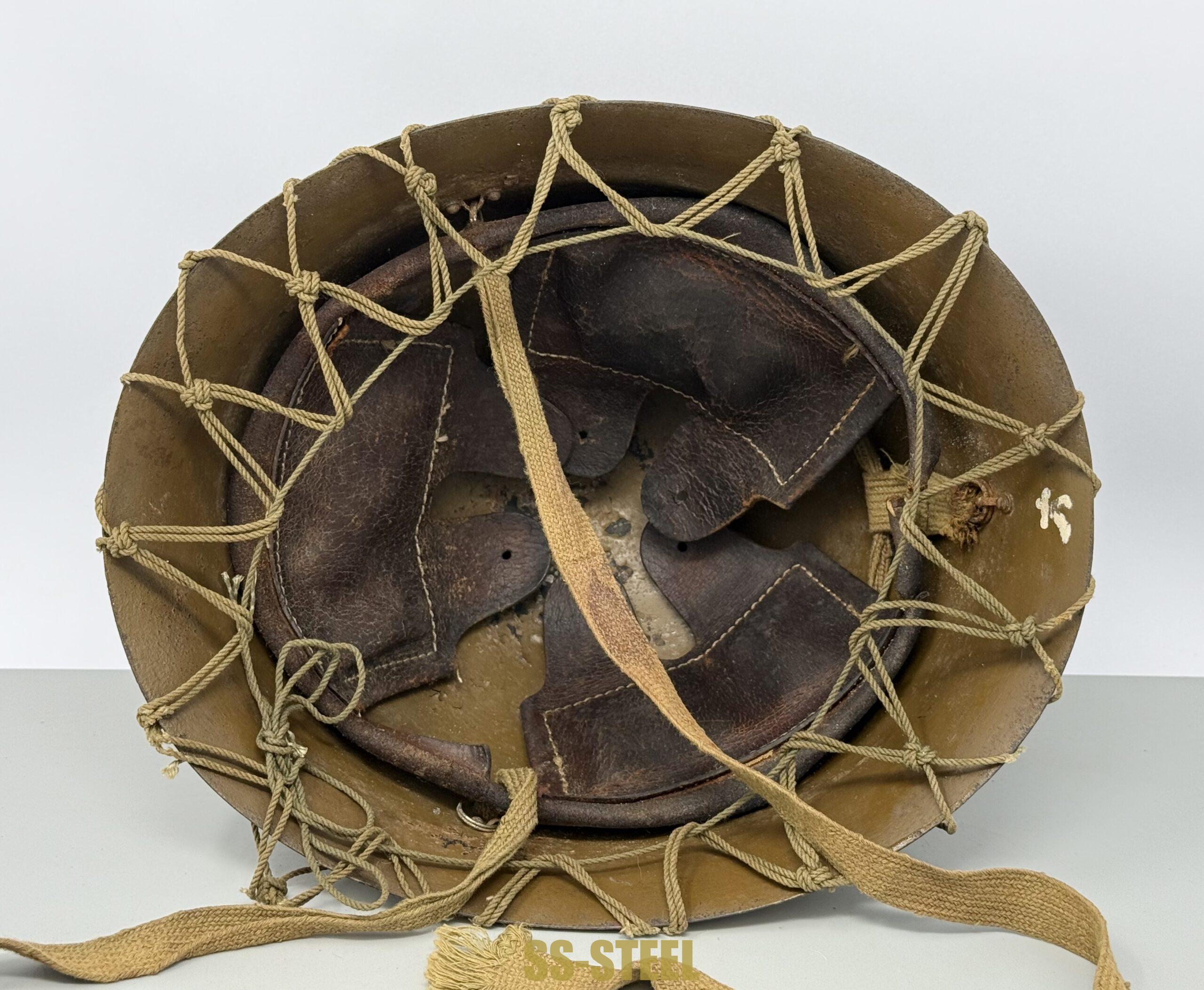 Japanese IJA Type 90 Netted Helmet - Image 18