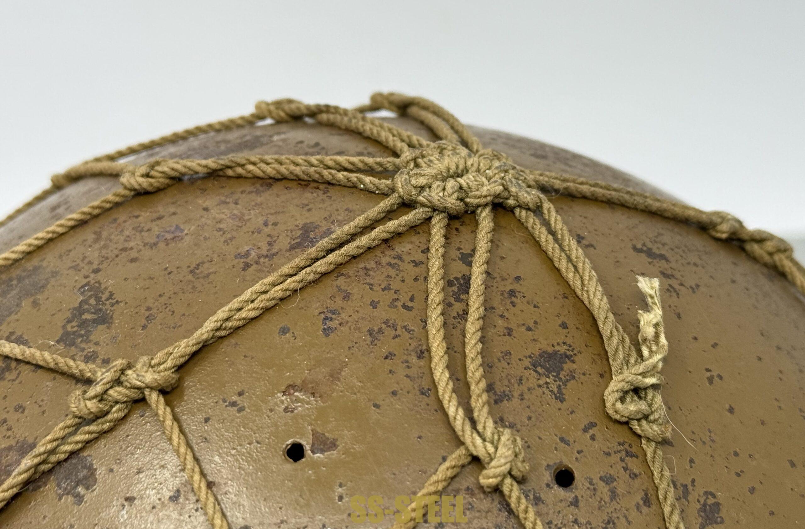 Japanese IJA Type 90 Netted Helmet - Image 25
