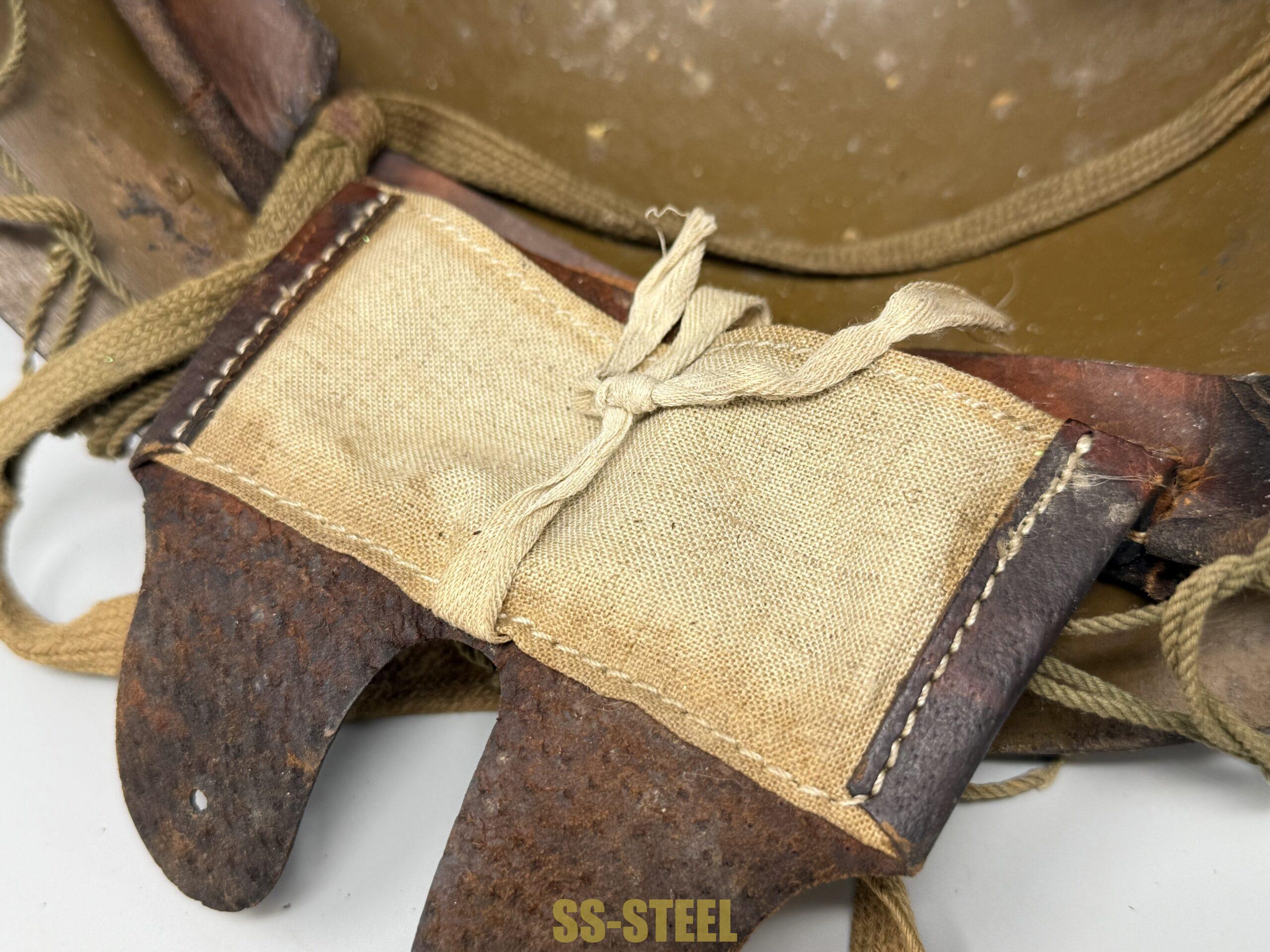 Japanese IJA Type 90 Netted Helmet - Image 21