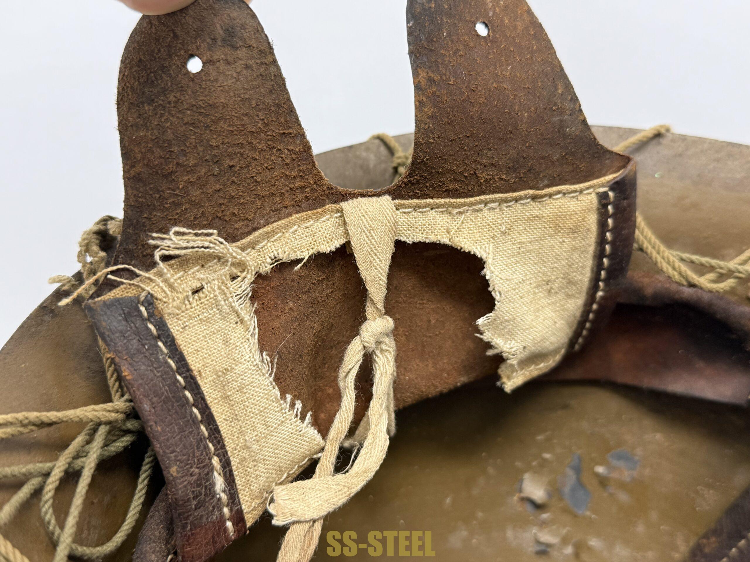Japanese IJA Type 90 Netted Helmet - Image 22